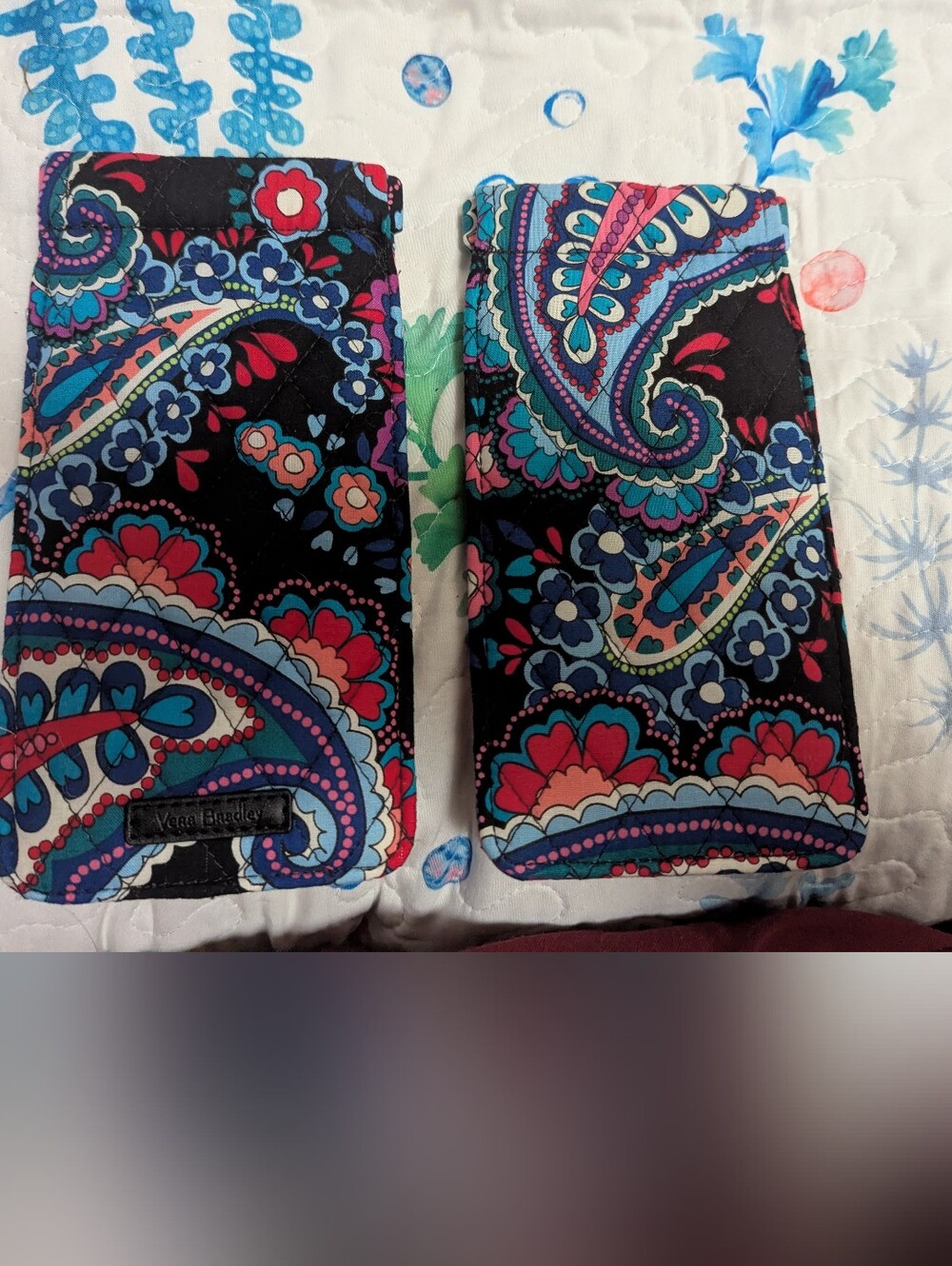 Vera Bradley Haymarket Paisley Eyeglass Case